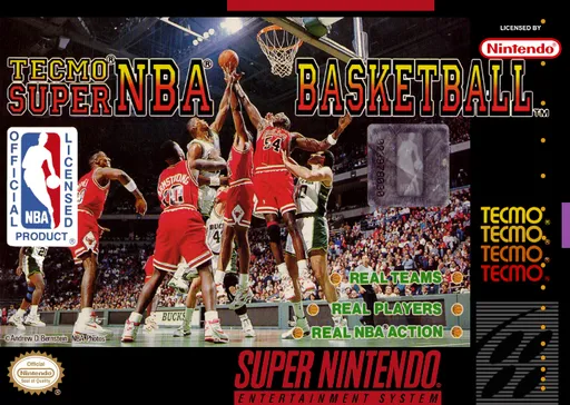 Tecmo Super NBA Basketball (USA) (SNS-NA)